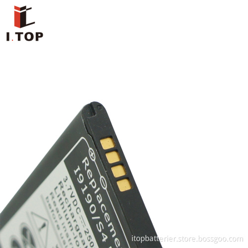 High Quality Battery for Samsung Galaxy S4 mini i9190 3.7V 2500mAh